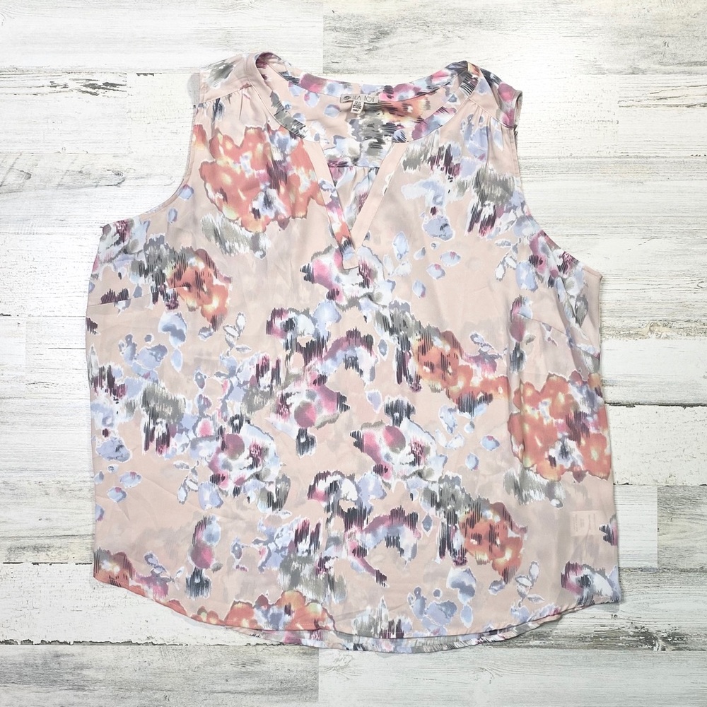 Lila Rose Women’s Plus Size Floral Tank